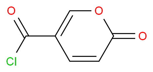 2-Oxo-2H-pyran-5-carbonyl chloride 95%_分子结构_CAS_)