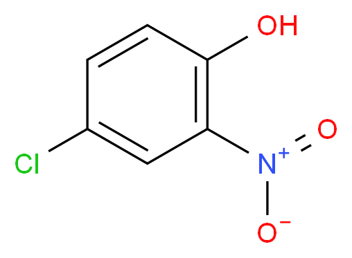 4-氯-2-硝基酚_分子结构_CAS_89-64-5)