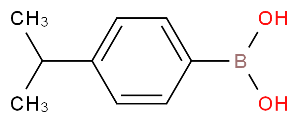 4-Isopropylphenylboronic acid_分子结构_CAS_16152-51-5)