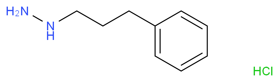 (3-phenylpropyl)hydrazine hydrochloride_分子结构_CAS_)