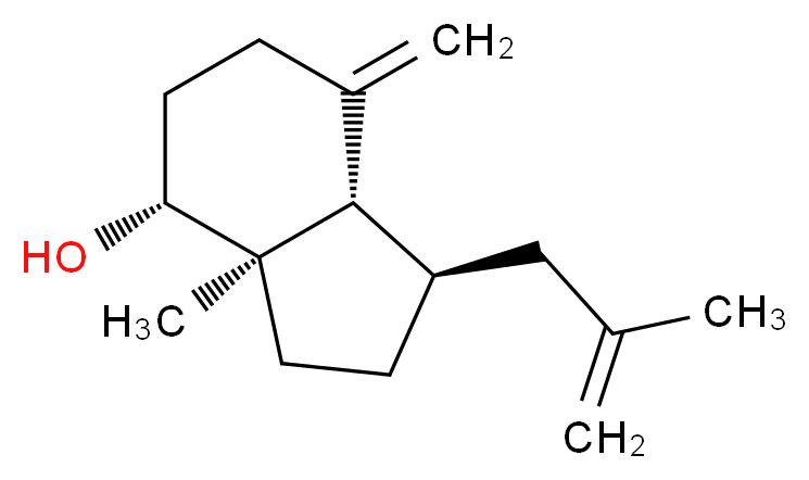 4(15),11-Oppositadien-1-ol_分子结构_CAS_70389-96-7)