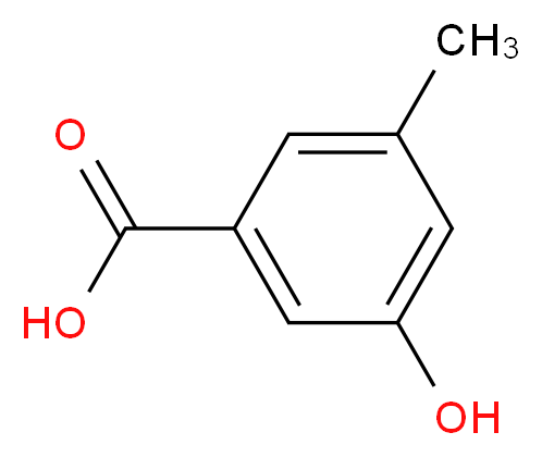 3-hydroxy-5-methylbenzoic acid_分子结构_CAS_)