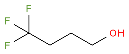 4,4,4-Trifluoro-1-butanol_分子结构_CAS_461-18-7)