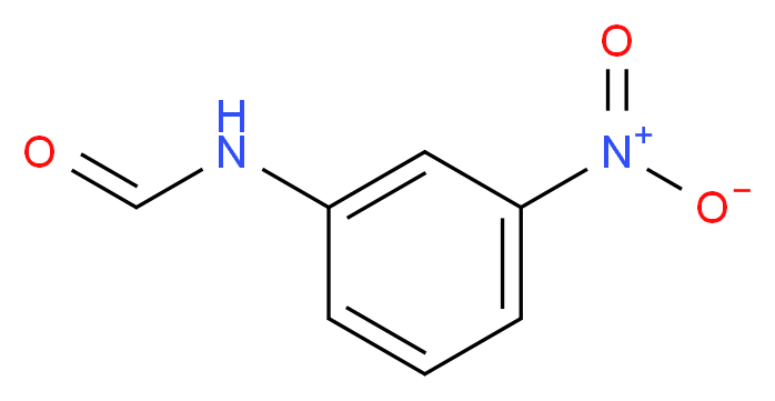 N-(3-nitrophenyl)formamide_分子结构_CAS_102-38-5