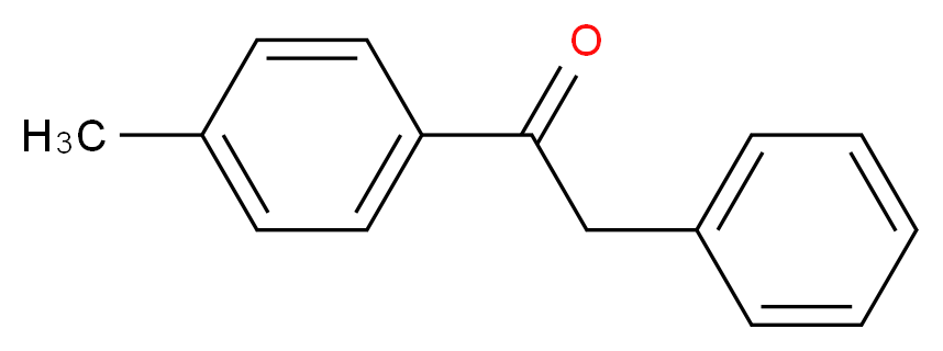 Benzyl p-Toluylketone_分子结构_CAS_2001-28-7)