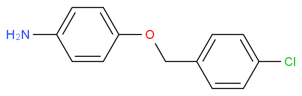 4-(4-Chloro-benzyloxy)-phenylamine_分子结构_CAS_34762-56-6)