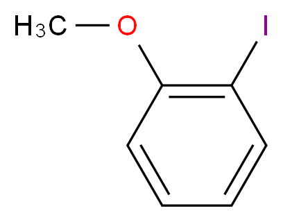 1-iodo-2-methoxybenzene_分子结构_CAS_529-28-2