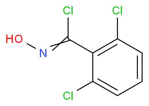 2,6-dichloro-N-hydroxybenzenecarboximidoyl chloride_分子结构_CAS_6579-27-7)