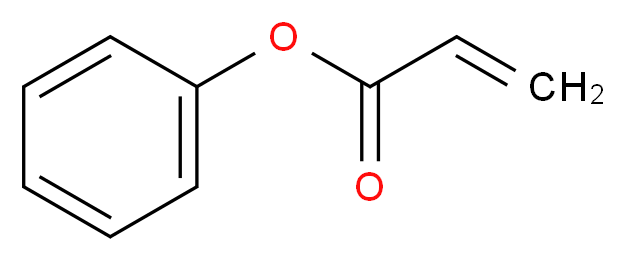 phenyl prop-2-enoate_分子结构_CAS_937-41-7