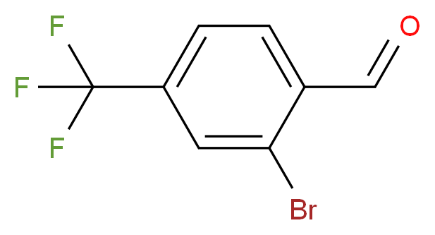 2-Bromo-4-(trifluoromethyl)benzaldehyde_分子结构_CAS_85118-24-7)
