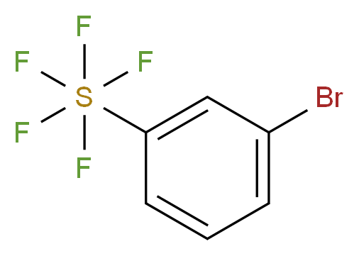 1-bromo-3-(pentafluoro-lambda~6~-sulfanyl)benzene_分子结构_CAS_672-30-0)