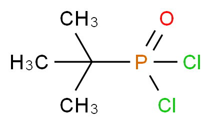 叔丁基二氯磷酸_分子结构_CAS_4707-95-3)