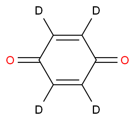 对苯醌-d4_分子结构_CAS_2237-14-1)