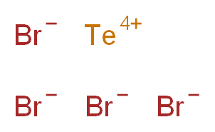 λ<sup>4</sup>-tellanetetraylium tetrabromide_分子结构_CAS_10031-27-3