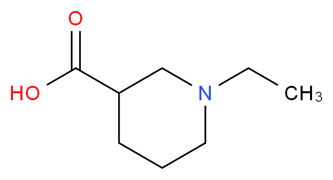 1-ethylpiperidine-3-carboxylic acid_分子结构_CAS_861071-98-9)