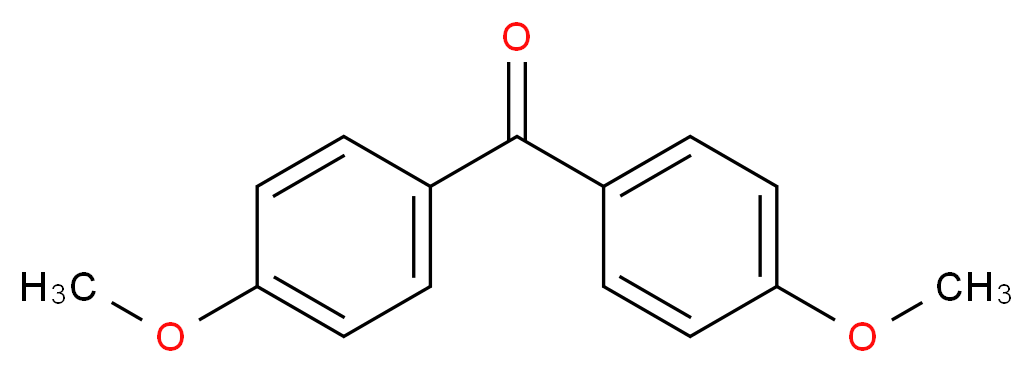 bis(4-methoxyphenyl)methanone_分子结构_CAS_90-96-0