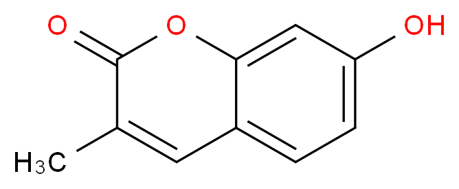 7-HYDROXY-3-METHYL-2H-CHROMEN-2-ONE_分子结构_CAS_4069-67-4)