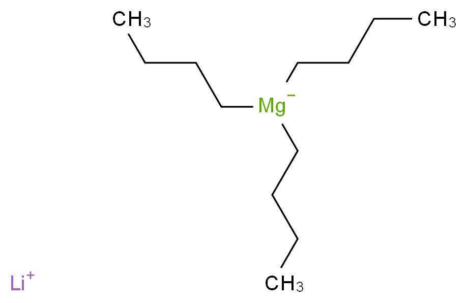 lithium(1+) ion tributylmagnesiumuide_分子结构_CAS_20910-20-7