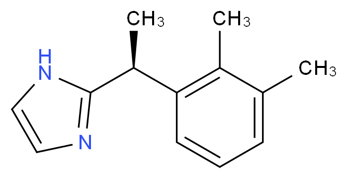 2-((1s)-1-(2,3-dimethylphenyl)ethyl)-1h-imidazole_分子结构_CAS_944263-65-4)