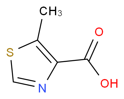 5-Methylthiazole-4-carboxylic acid_分子结构_CAS_120237-76-5)