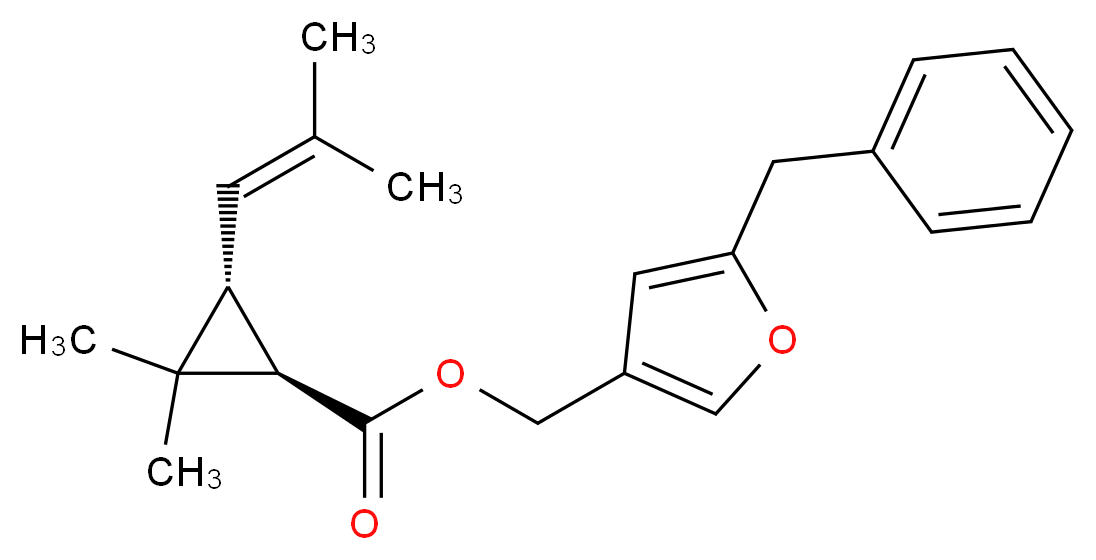 生物苄呋菊酯_分子结构_CAS_28434-01-7)