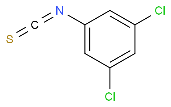 1,3-dichloro-5-isothiocyanatobenzene_分子结构_CAS_6590-93-8