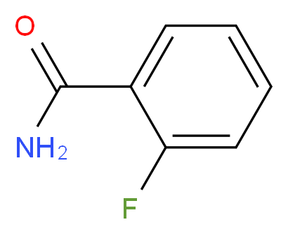 2-Fluorobenzamide_分子结构_CAS_445-28-3)