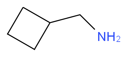 cyclobutylmethanamine_分子结构_CAS_4415-83-2