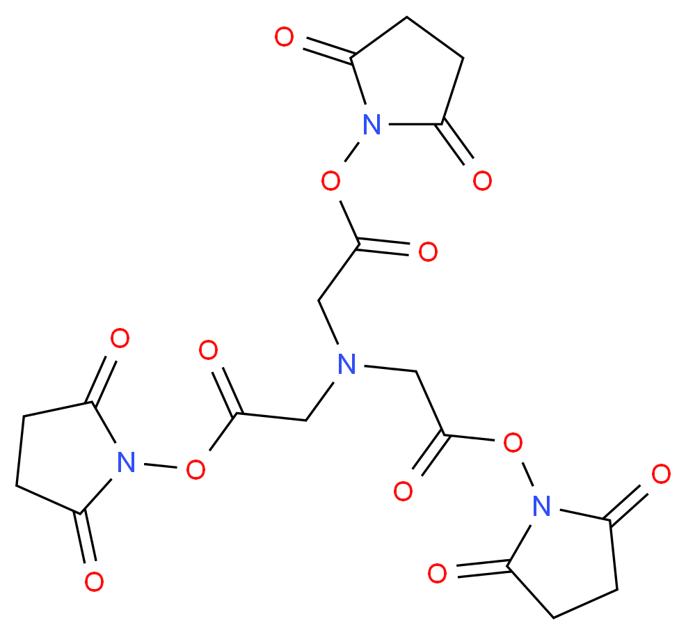 Nitrilotriacetic acid tri(N-succinimidyl) ester_分子结构_CAS_401514-72-5)