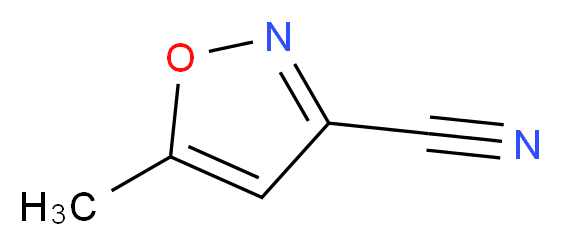 5-methyl-3-isoxazolecarbonitrile_分子结构_CAS_57351-99-2)