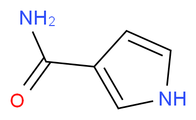 1H-pyrrole-3-carboxamide_分子结构_CAS_71580-36-4