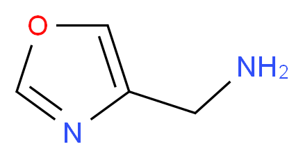 1,3-oxazol-4-ylmethanamine_分子结构_CAS_)