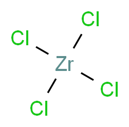 氯化锆(IV)_分子结构_CAS_10026-11-6)