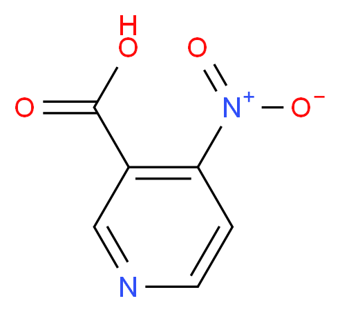 4-nitropyridine-3-carboxylic acid_分子结构_CAS_100367-58-6