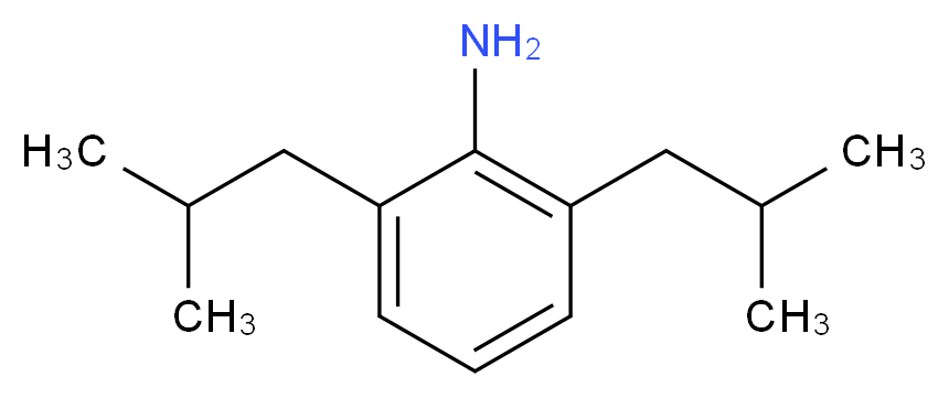 2,6-二异丁基苯胺_分子结构_CAS_957761-25-0)