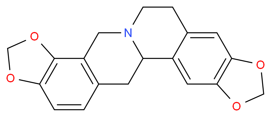 (R,S)-Stylopine_分子结构_CAS_4312-32-7)