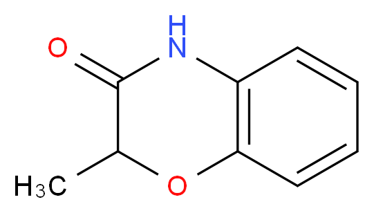 2-methyl-2H-1,4-benzoxazin-3(4H)-one_分子结构_CAS_21744-83-2)