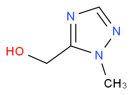3-Hydroxymethyl-2-methyl-1,2,4-triazole_分子结构_CAS_91616-36-3)