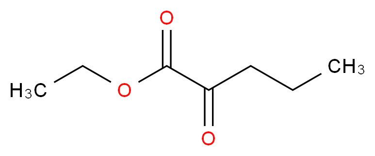 Ethyl 2-oxovalerate_分子结构_CAS_50461-74-0)