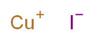 $l^{1}-copper(1+) ion iodide_分子结构_CAS_7681-65-4