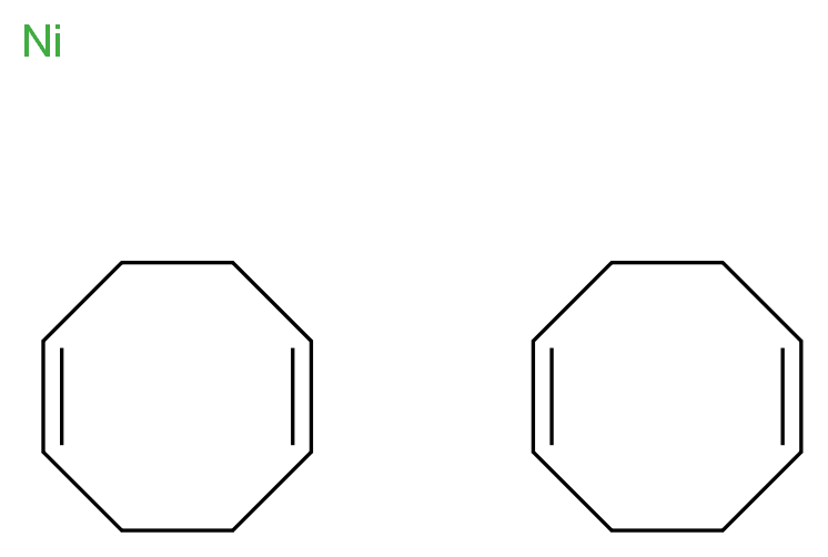 bis(cycloocta-1,5-diene) nickel_分子结构_CAS_1295-35-8