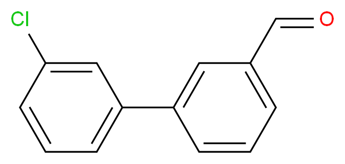 3'-Chloro-[1,1'-biphenyl]-3-carboxaldehyde_分子结构_CAS_)