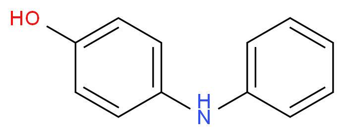 4-(Phenylamino)phenol_分子结构_CAS_122-37-2)