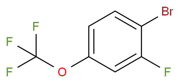 1-Bromo-2-fluoro-4-(trifluoromethoxy)benzene_分子结构_CAS_168971-68-4)