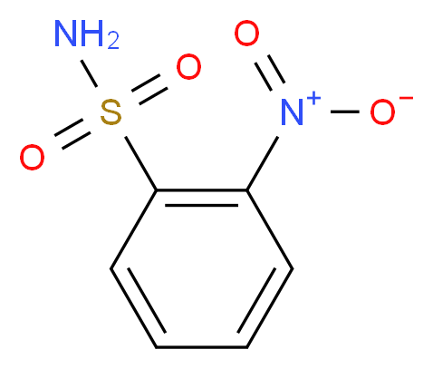 2-nitrobenzene-1-sulfonamide_分子结构_CAS_5455-59-4