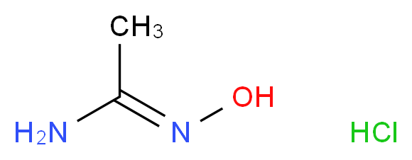 N'-Hydroxyethanimidamide hydrochloride_分子结构_CAS_5426-04-0)