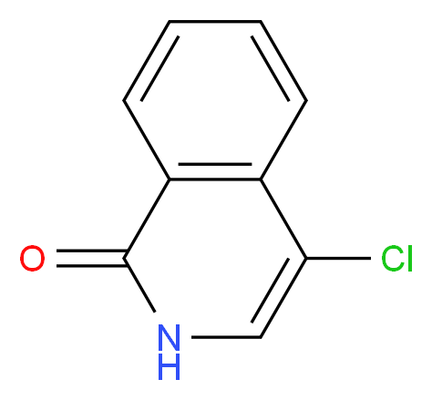 4-chloro-1,2-dihydroisoquinolin-1-one_分子结构_CAS_56241-09-9
