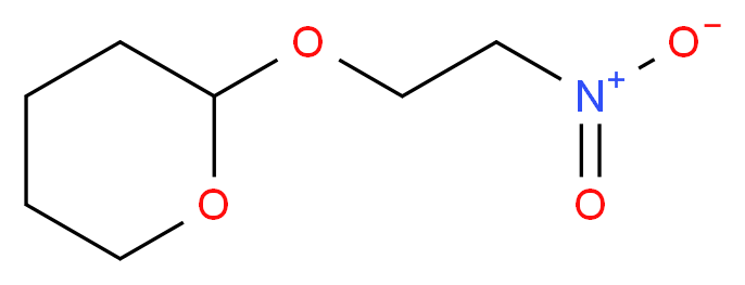 2-(2-nitroethoxy)oxane_分子结构_CAS_75233-61-3