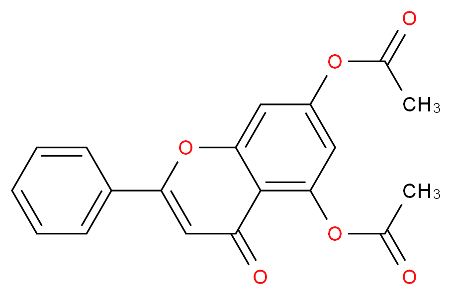 5,7-Diacetoxyflavone_分子结构_CAS_6665-78-7)