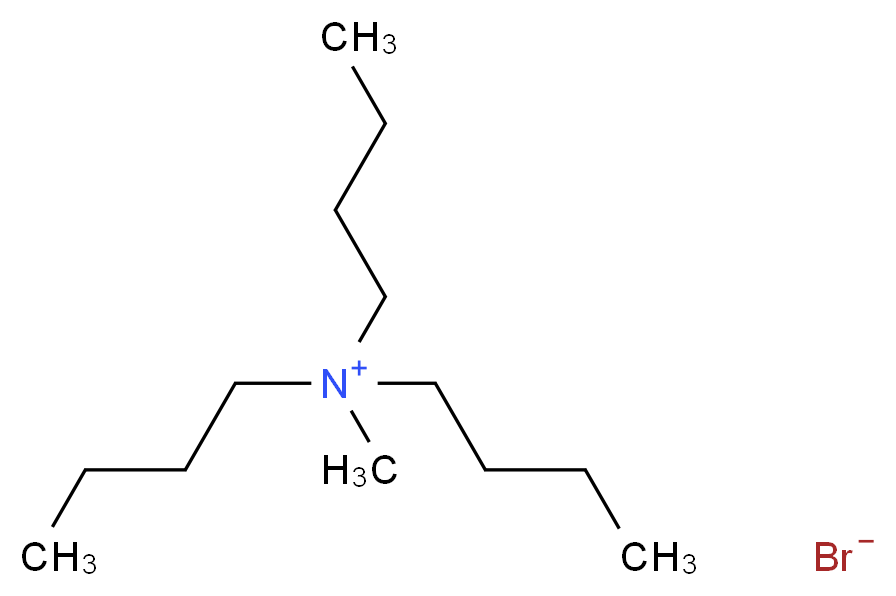 三丁基甲基溴化铵_分子结构_CAS_37026-88-3)